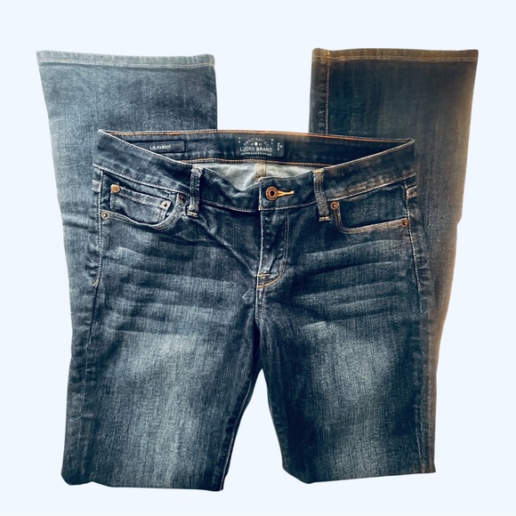 Lucky Brand LOLITA Dark Blue Boot Cut Jeans SZ 6/28 - Picture 6 of 11